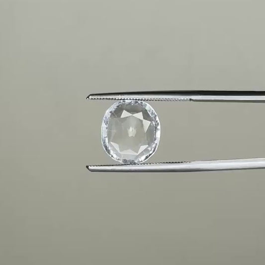 Natural White Topaz 5.63 Ct – Certified Premium Gemstone