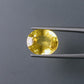 Natural Yellow Sapphire (Pukhraj) 7.36 CT - Certified