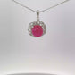 Natural Ruby Pendant in 925 Sterling Silver – Certified Manik Stone Pendant for Elegance & Energy