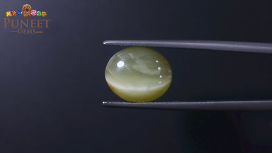 Natural Cat's Eye (Lehsunia) 7.80 CT - Certified