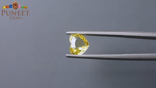 Natural Yellow Sapphire (Pukhraj) 2.07 Ct – Certified Premium Gemstone
