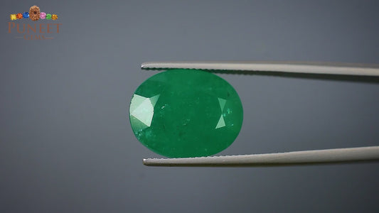 Natural Emerald (Panna) 11.63 CT – Certified Premium Gemstone