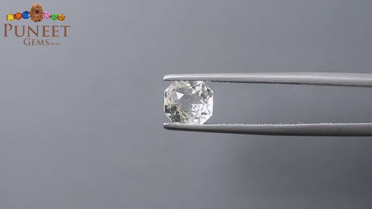Natural White Sapphire 2.41 Ct – Certified Gemstone