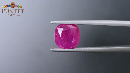 Natural Mozambique Ruby 6.14 Ct Certified