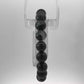 Natural Black Sulemani Agate Plain Gemstone Bracelet – Bold Style with Protective Energy