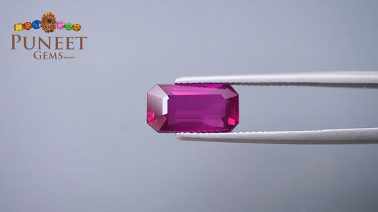 Natural Mozambique Ruby 6.04 Ct Certified