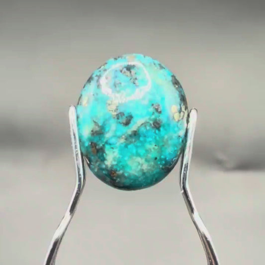 Natural Firoza (Turquoise) 3.16 CT – Certified Gemstone