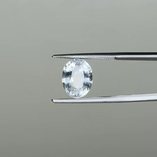 Natural White Topaz 5.47 Ct – Certified Gemstone