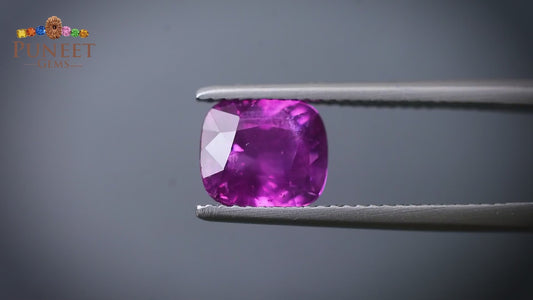 Natural Mozambique Ruby 3.19 Ct Certified