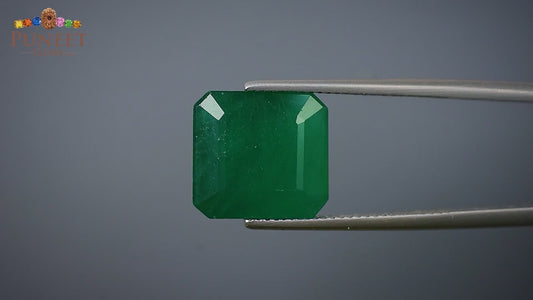 Natural Emerald (Panna) 9.97 CT – Certified Premium Gemstone