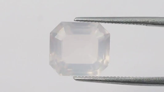 Natural Rose Quartz Gemstone 5.73 CT