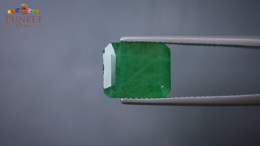 Natural Emerald (Panna) 5.66 CT – Certified Premium Gemstone