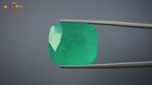 Natural Emerald (Panna) 16.57 CT – Certified Premium Gemstone