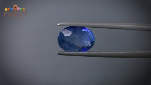 Natural Blue Sapphire (Neelam) 4.70 Ct – Certified