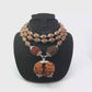 Gauri Shankar Rudraksha in Pure Silver Rudraksha Mala – Energized & Certified (Copy)
