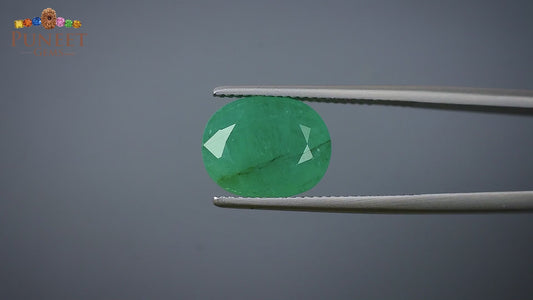 Natural Emerald (Panna) 5.21 CT – Certified Premium Gemstone