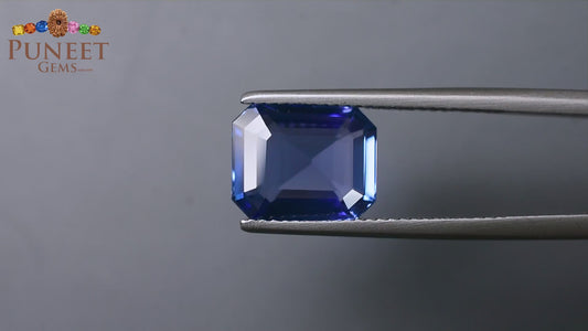 Natural Blue Sapphire (Neelam) 5.02 Ct – Certified