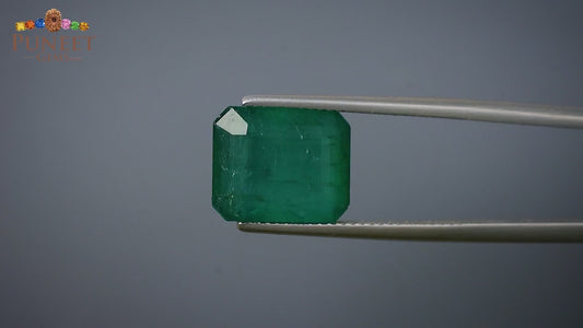 Natural Emerald (Panna) 8.53 CT – Certified Premium Gemstone