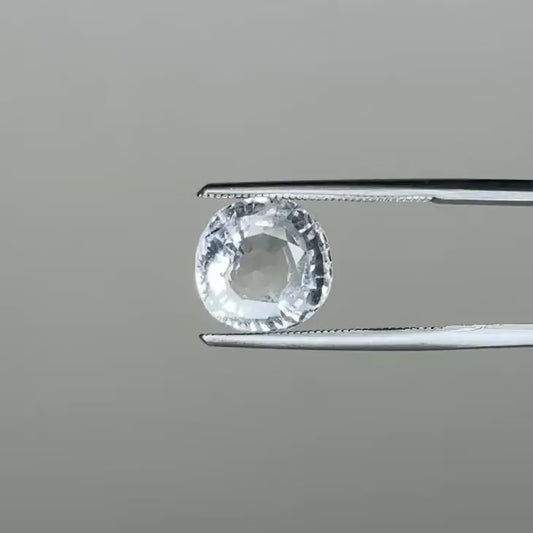 Natural White Topaz 5.43 Ct – Certified Gemstone