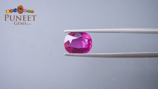 Natural Mozambique Ruby 4.05 Ct Certified