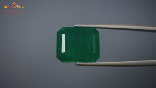 Natural Emerald (Panna) 12.92 CT – Certified Premium Gemstone