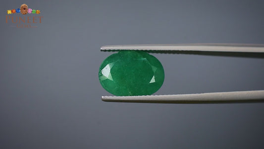 Natural Emerald (Panna) 6.65 CT – Certified Premium Gemstone
