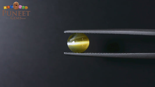Natural Cat's Eye (Lehsunia) 1.73 Ct – Certified Premium Gemstone