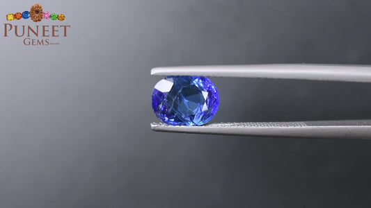Natural Blue Sapphire (Neelam) 2.38 Ct – Certified