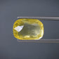 Natural Yellow Sapphire (Pukhraj) 9.66 CT - Certified