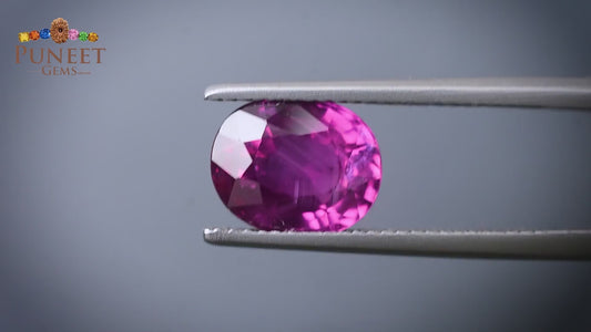 Natural Mozambique Ruby 4.26 Ct Certified