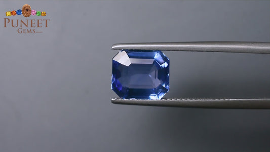 Natural Blue Sapphire (Neelam) 5.01 Ct – Certified
