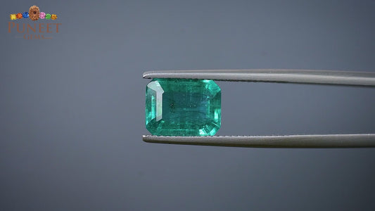 Natural Emerald (Panna) 3.16 CT – Certified Premium Gemstone